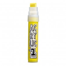 Профессиональный акриловый маркер Neuland AcrylicOne BIG, желтый (АС506)