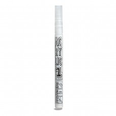 Профессиональный акриловый маркер Neuland AcrylicOne FINE, белый (АС501)