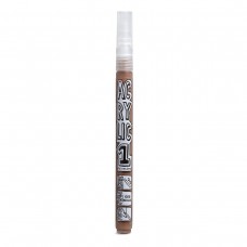 Профессиональный акриловый маркер Neuland AcrylicOne FINE, коричневый (АС546)