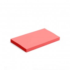 Клейкі картки для модерації "Прямокутник" (100 арк, формат А5) червоні