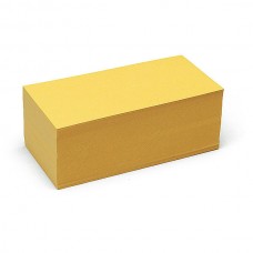 Набір карток для модерації "Прямокутник" (500 арк, жовті)