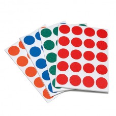 Набор разноцветных наклеек "Точка" (1000 шт)